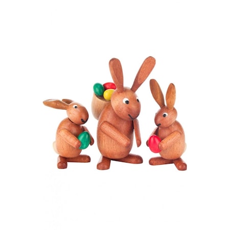 Dregeno Easter Ornament - Rabbits Egg Hunt